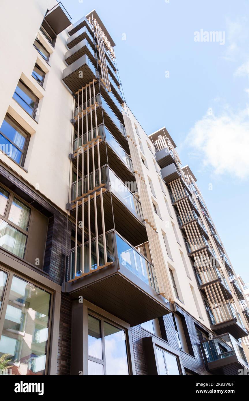 New housing development at East village E20 on the former Olympic