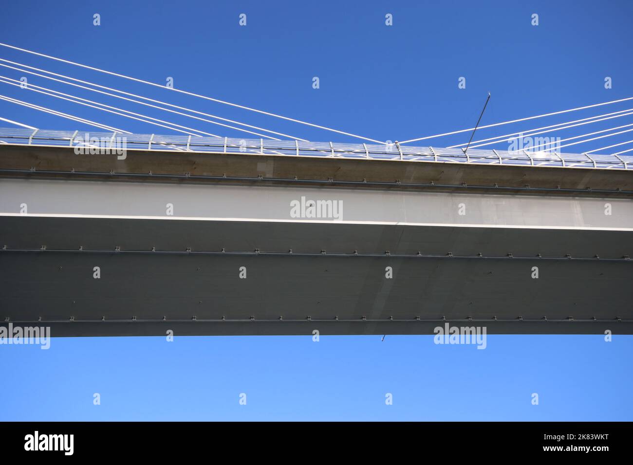 The Three Bridges of Edinburgh, Scotland Stock Photo