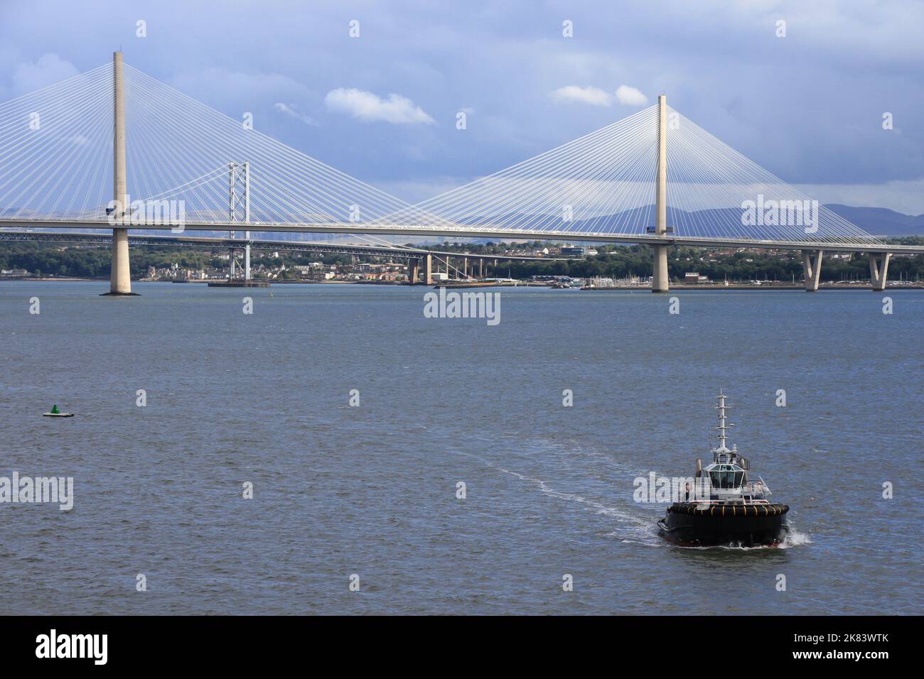 The Three Bridges of Edinburgh, Scotland Stock Photo