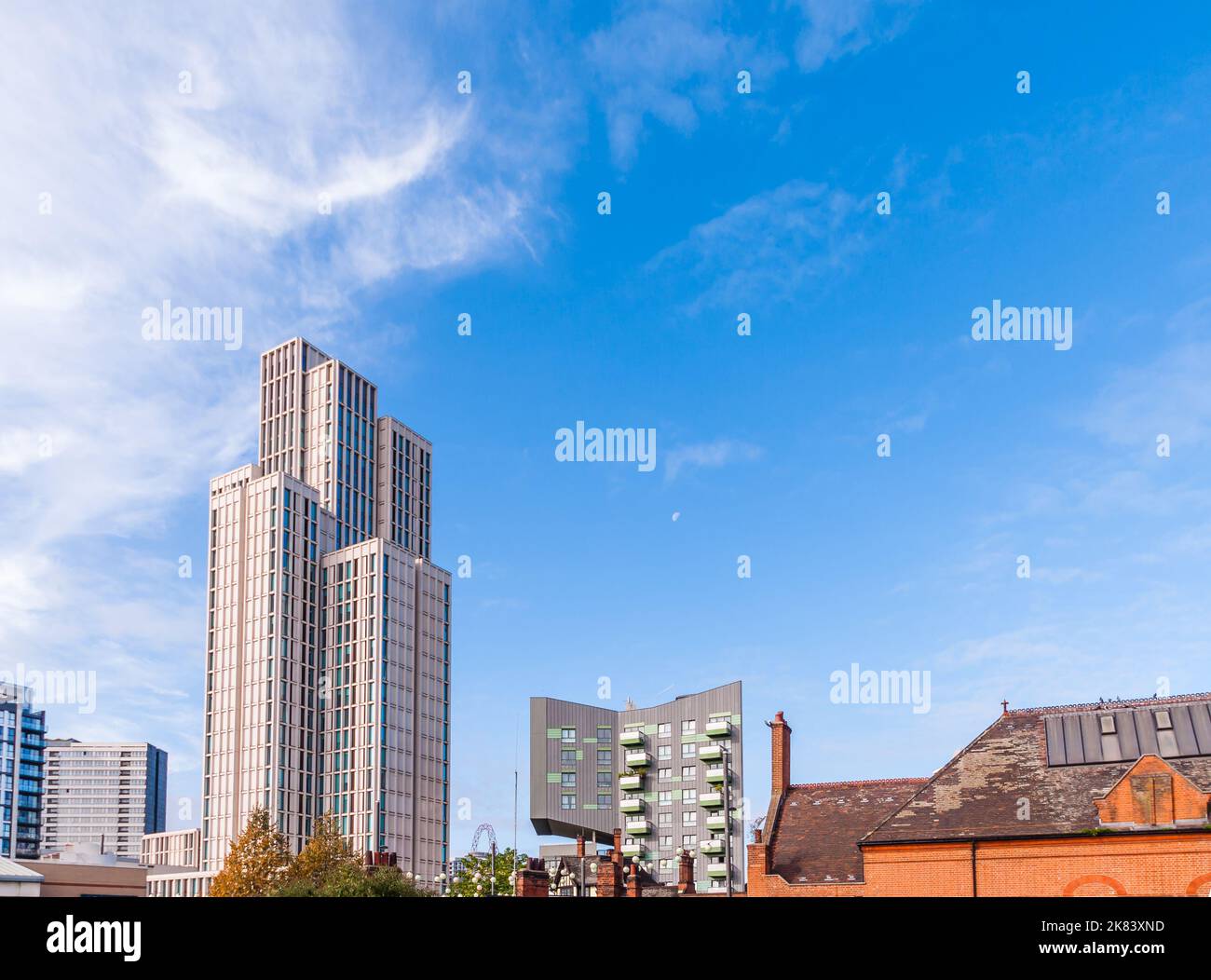 New housing development E20 in Stratford City, London Stock Photo Alamy