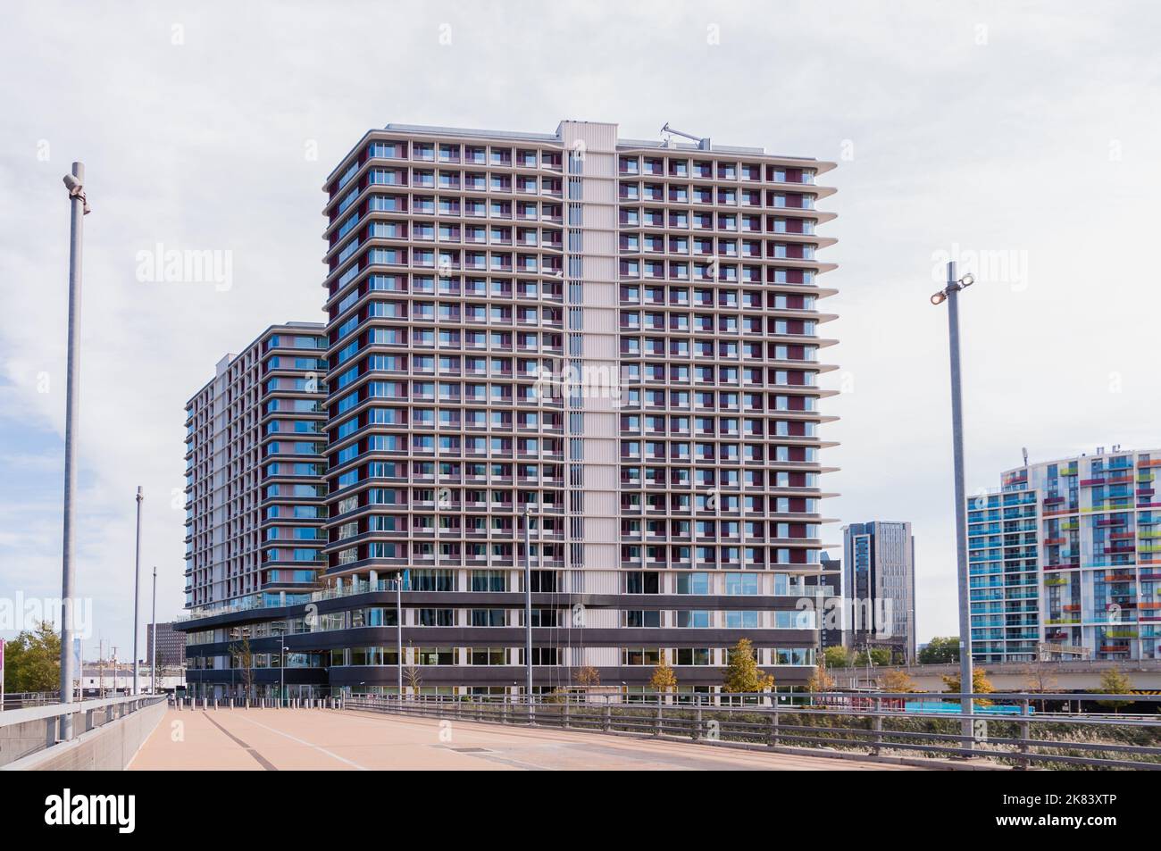 New housing development E20 in Stratford City, London Stock Photo Alamy