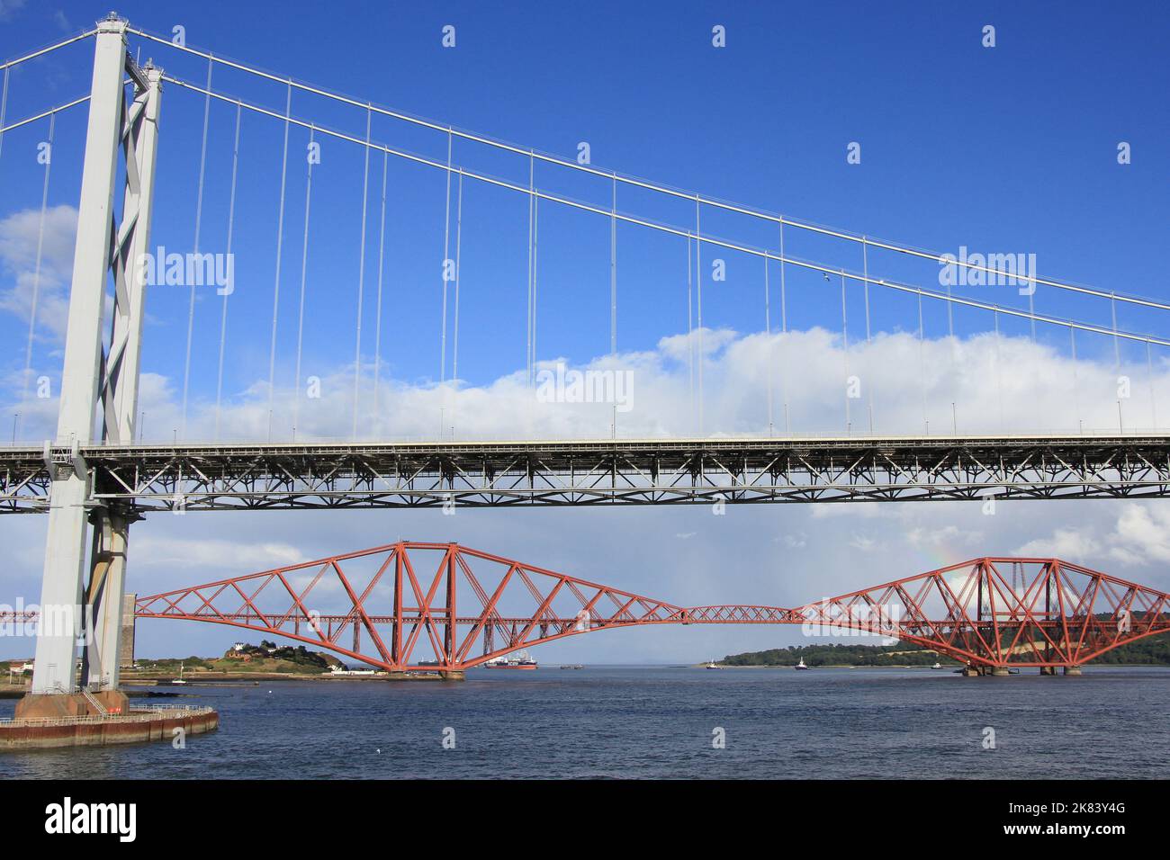 The Three Bridges of Edinburgh, Scotland Stock Photo Alamy