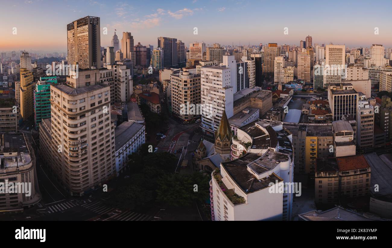 Santander city aerial panoramic view. Santander is the capital of the  Cantabria region in Spain Stock Photo - Alamy