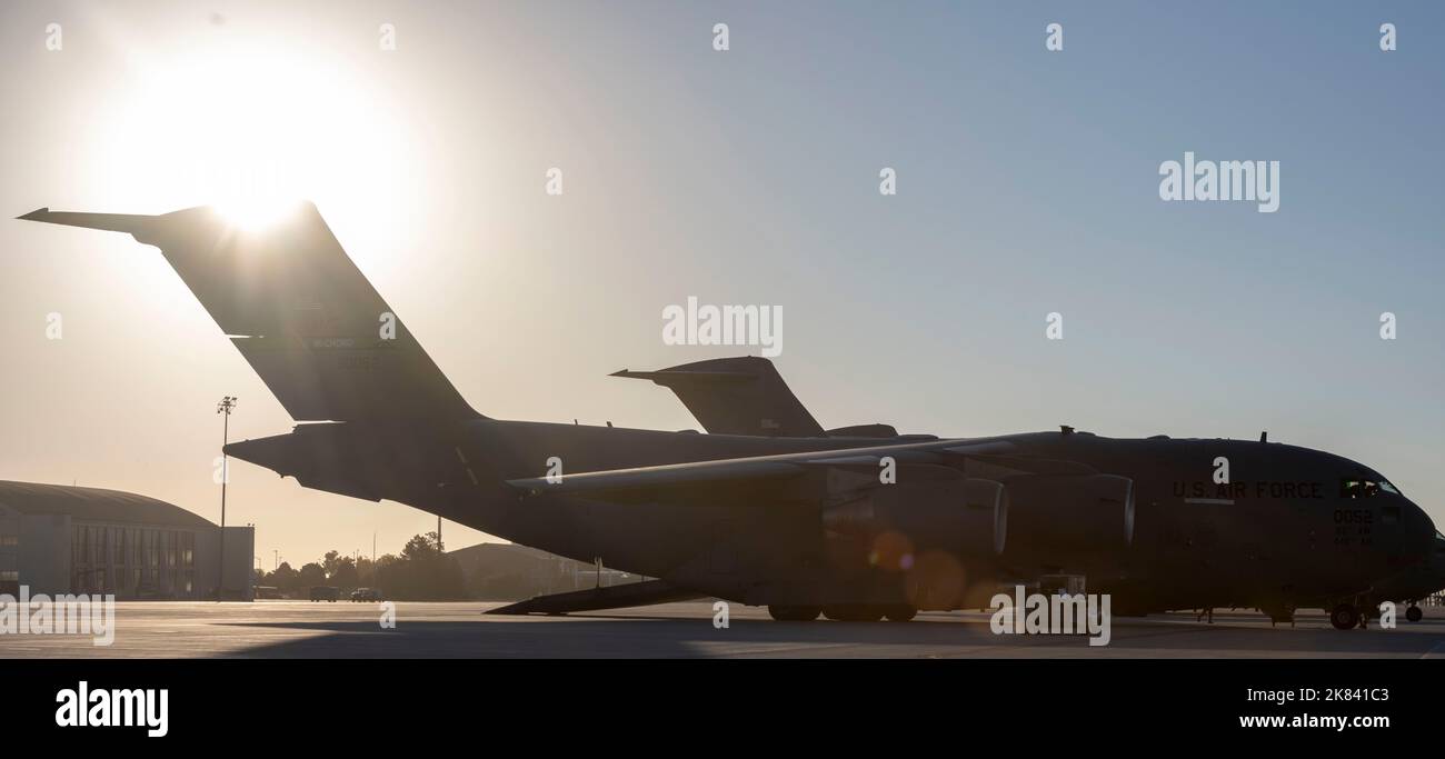 Maintenance professionals from Joint Base LewisMcChord, WA, prepare C