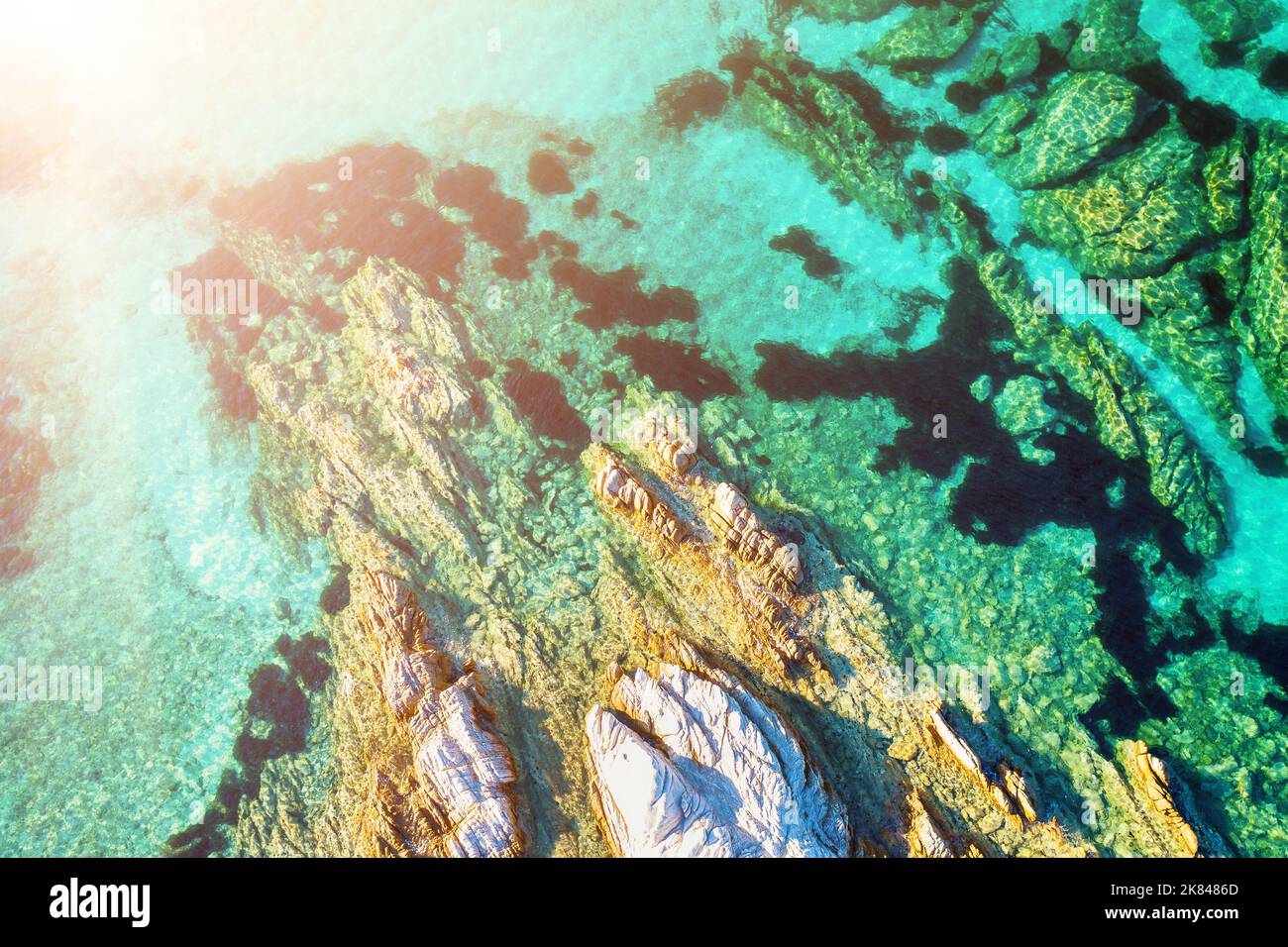 Abstract sea background Stock Photo - Alamy