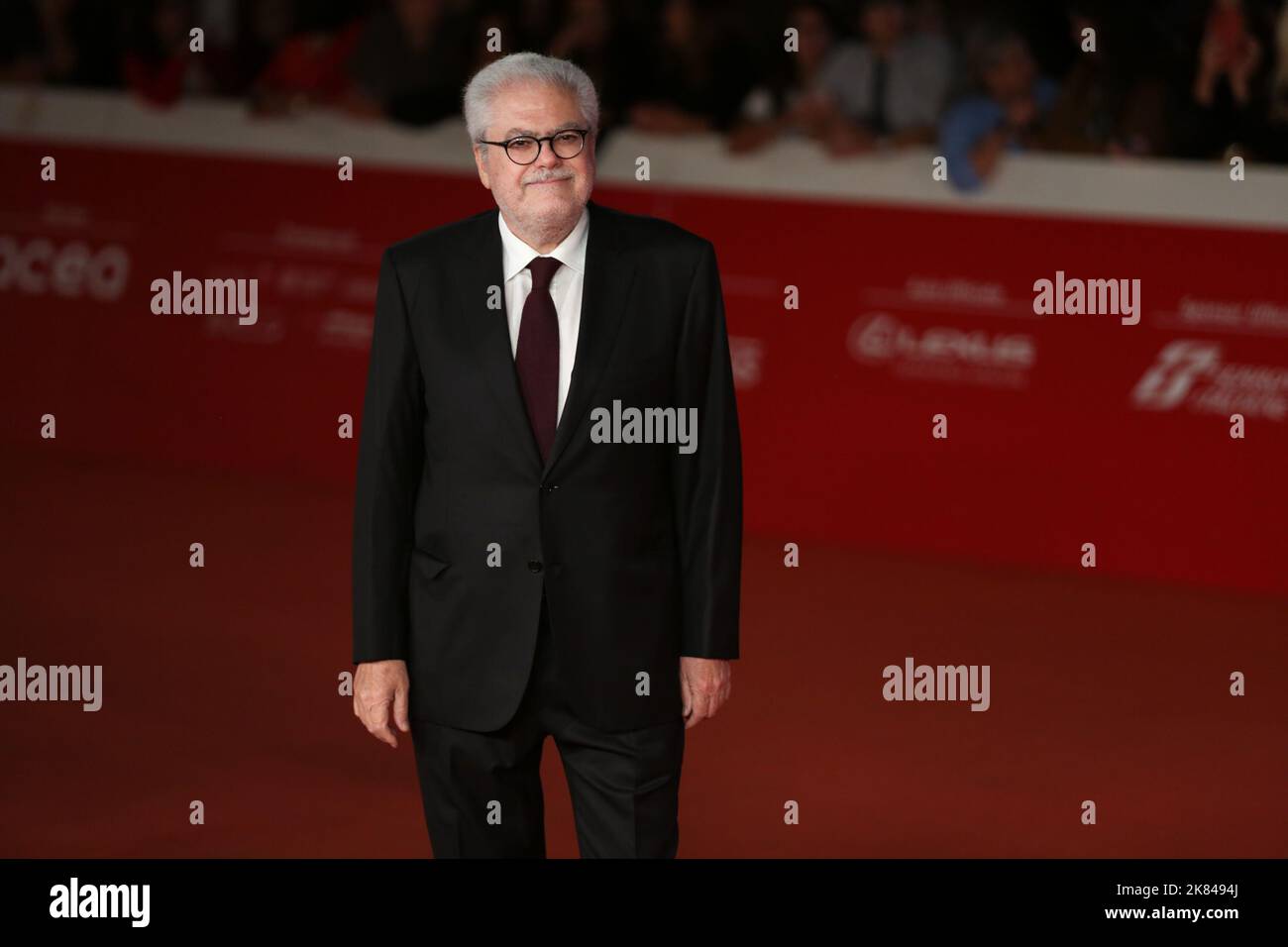 Rome, Italy. 20th Oct, 2022. Roberto Andò attends the red carpet of the movie 'La stranezza' at the opening of Rome Film Fest at Auditorium Parco della Musica. Credit: SOPA Images Limited/Alamy Live News Stock Photo