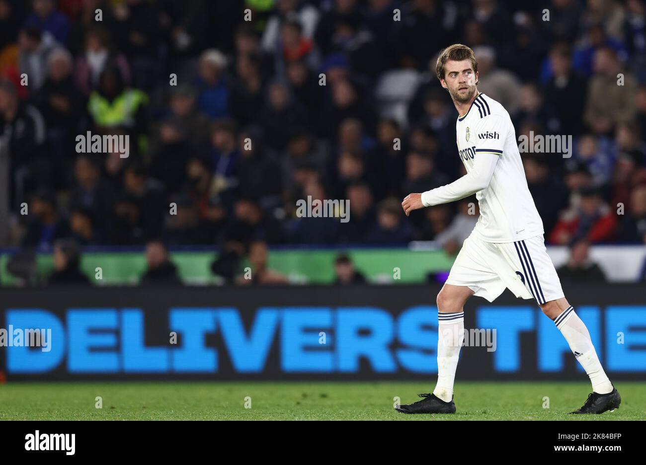 Leicester, UK. 20th October 2022.  Patrick Bamford of Leeds United during the Premier League match at the King Power Stadium, Leicester. Picture credit should read: Darren Staples / Sportimage Credit: Sportimage/Alamy Live News Stock Photo