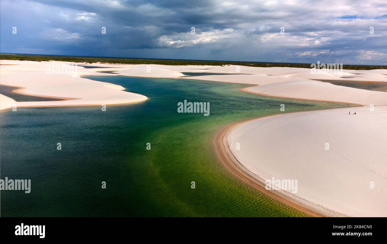 Lencois Maranhenses Is National Park In Brazil There Are Thousands Of 