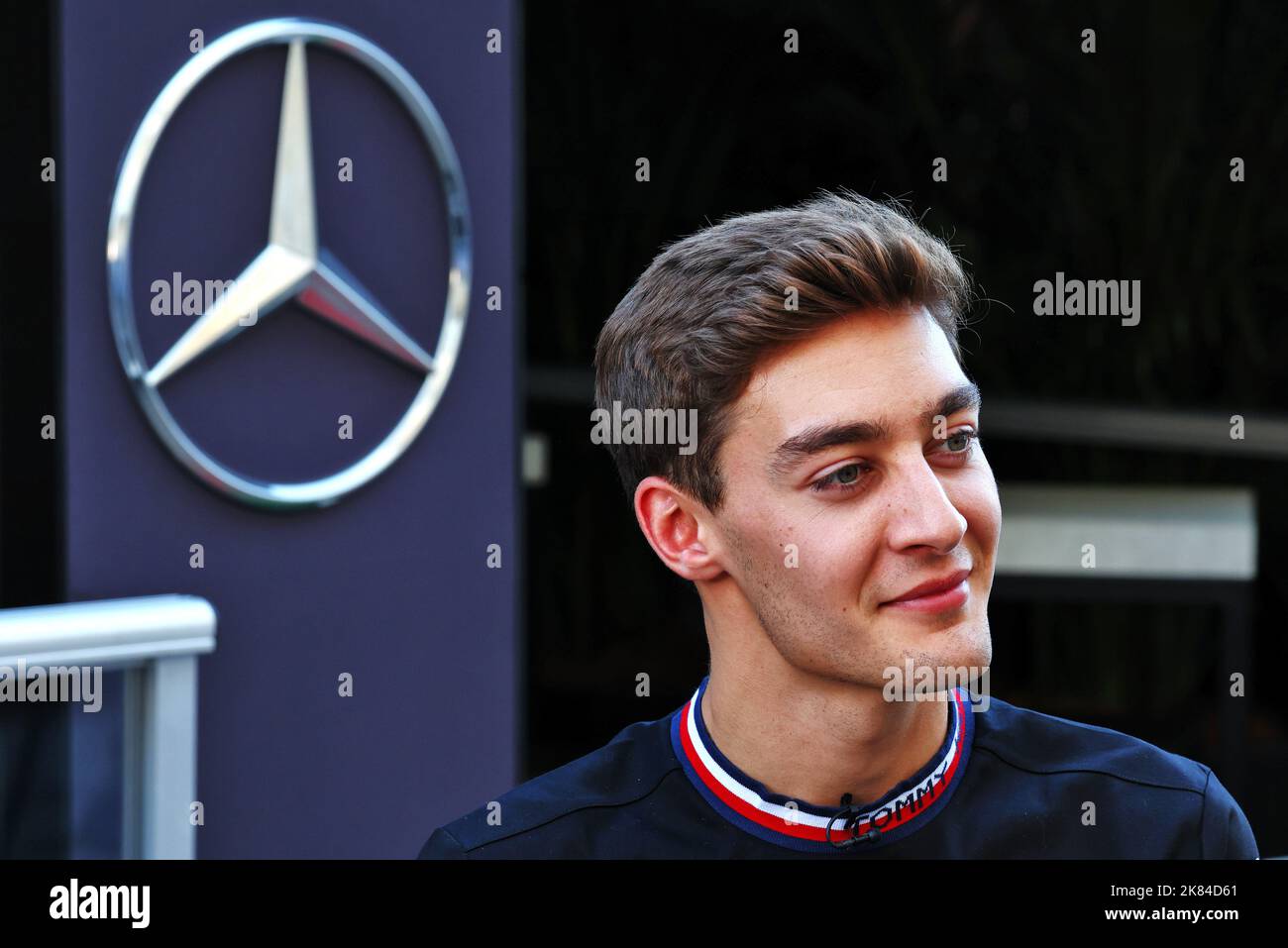 Austin, USA . 20th Oct, 2022. George Russell (GBR) Mercedes AMG F1 ...