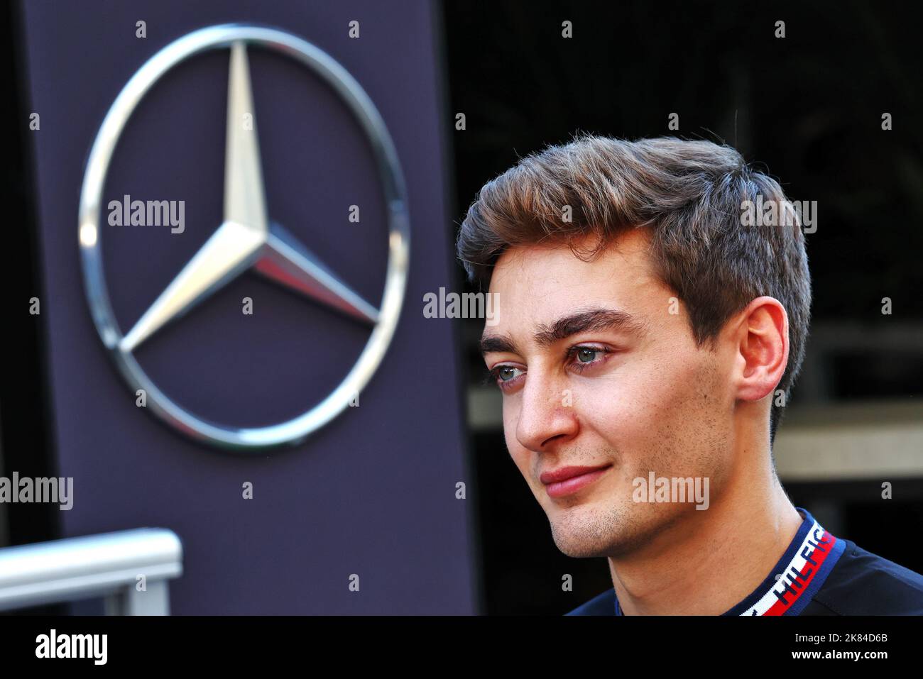 Austin, USA . 20th Oct, 2022. George Russell (GBR) Mercedes AMG F1 ...