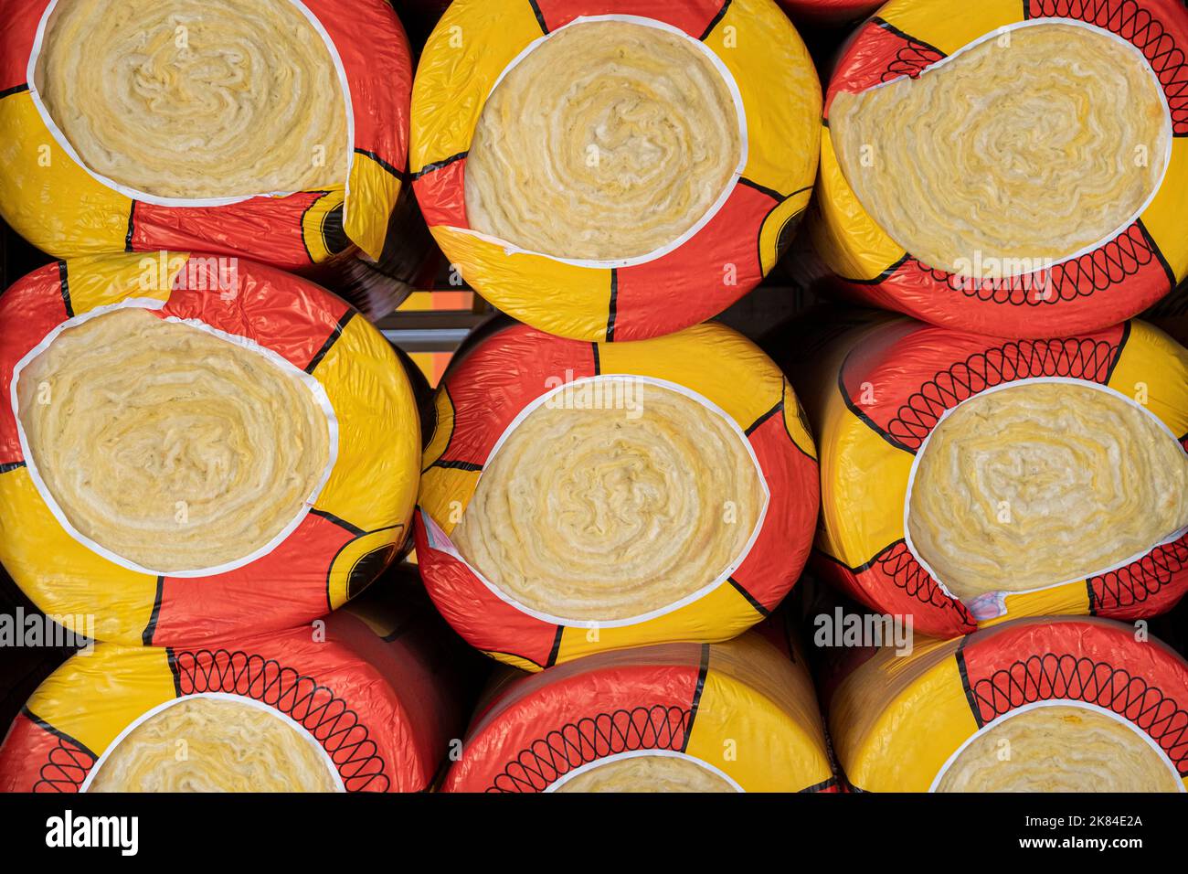 Thermal Insulation Material rolled, For Cladding facade of Walls. High