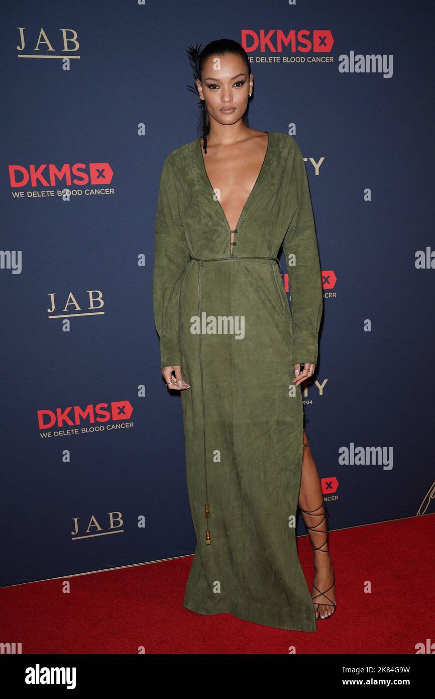New York, NY, USA. 20th Oct, 2022. Lameka Fox at arrivals for DKMS Gala