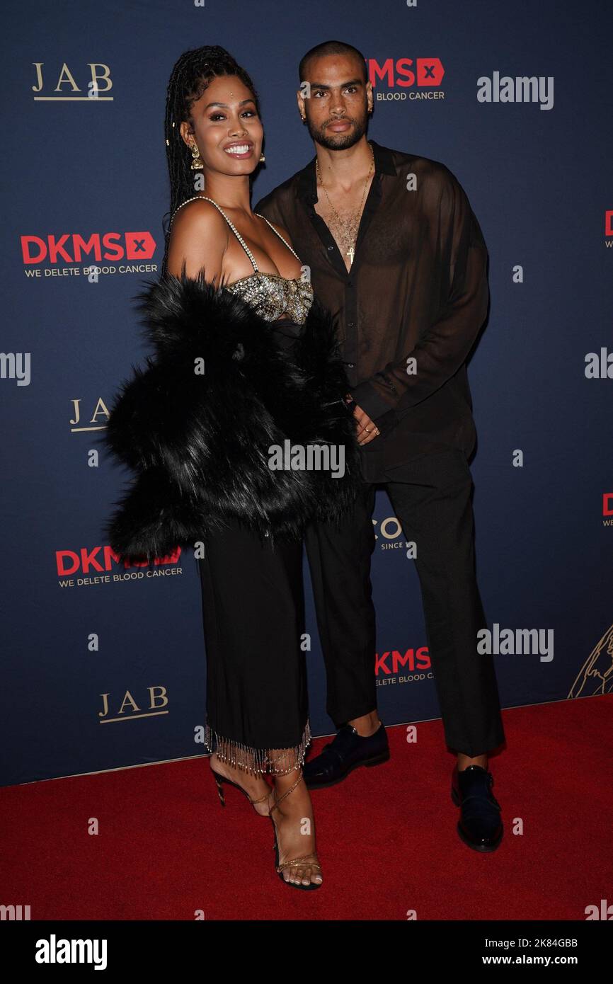 New York, NY, USA. 20th Oct, 2022. Leyna Bloom at arrivals for DKMS