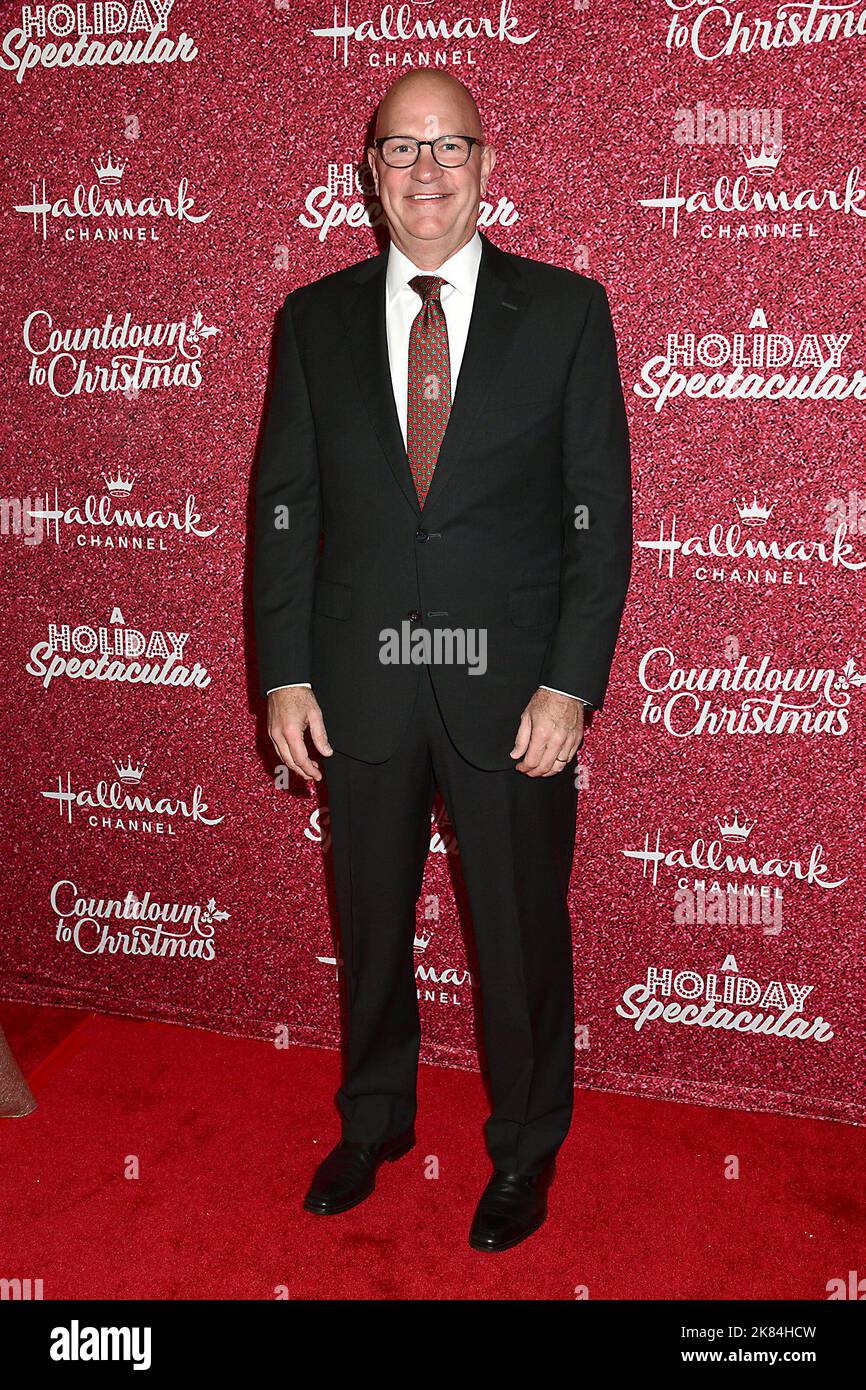 Mike Perry, CEO of Hallmark Cards, attends Hallmark Channel's Countdown