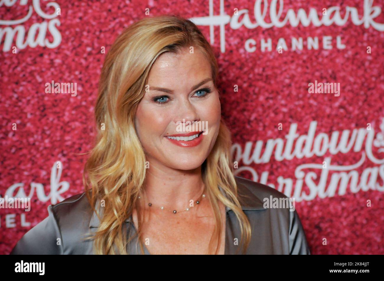 Alison Sweeney attends Hallmark's Countdown to Christmas red carpet at ...