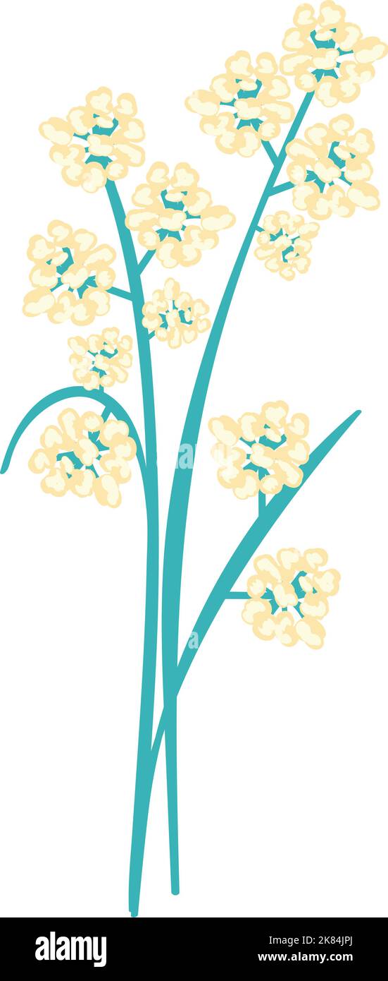 Flat bunch Flower Stock Vector Image & Art - Alamy