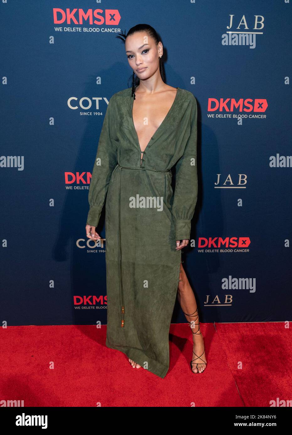 New York, USA. 20th Oct, 2022. Lameka Fox attends DKMS annual gala 2022