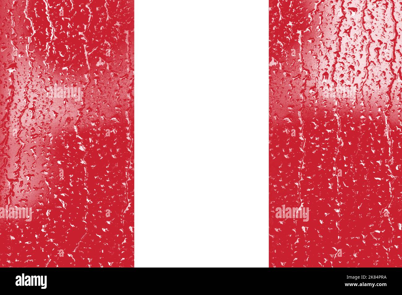3D Flag of Peru on a glass with water drop background Stock Photo - Alamy