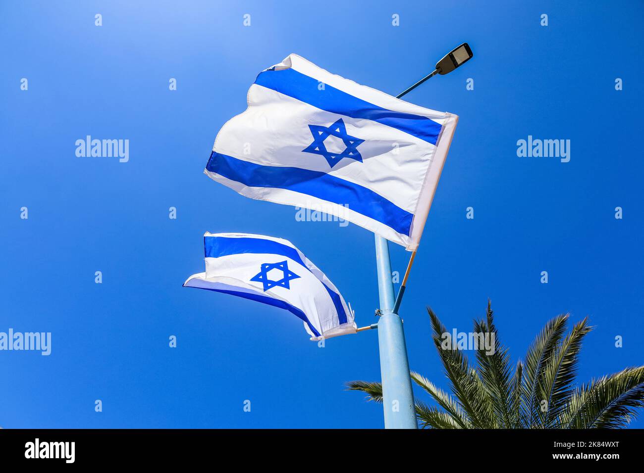 Flag of Israel and text SHABBAT SHALOM on wooden background Stock Photo -  Alamy