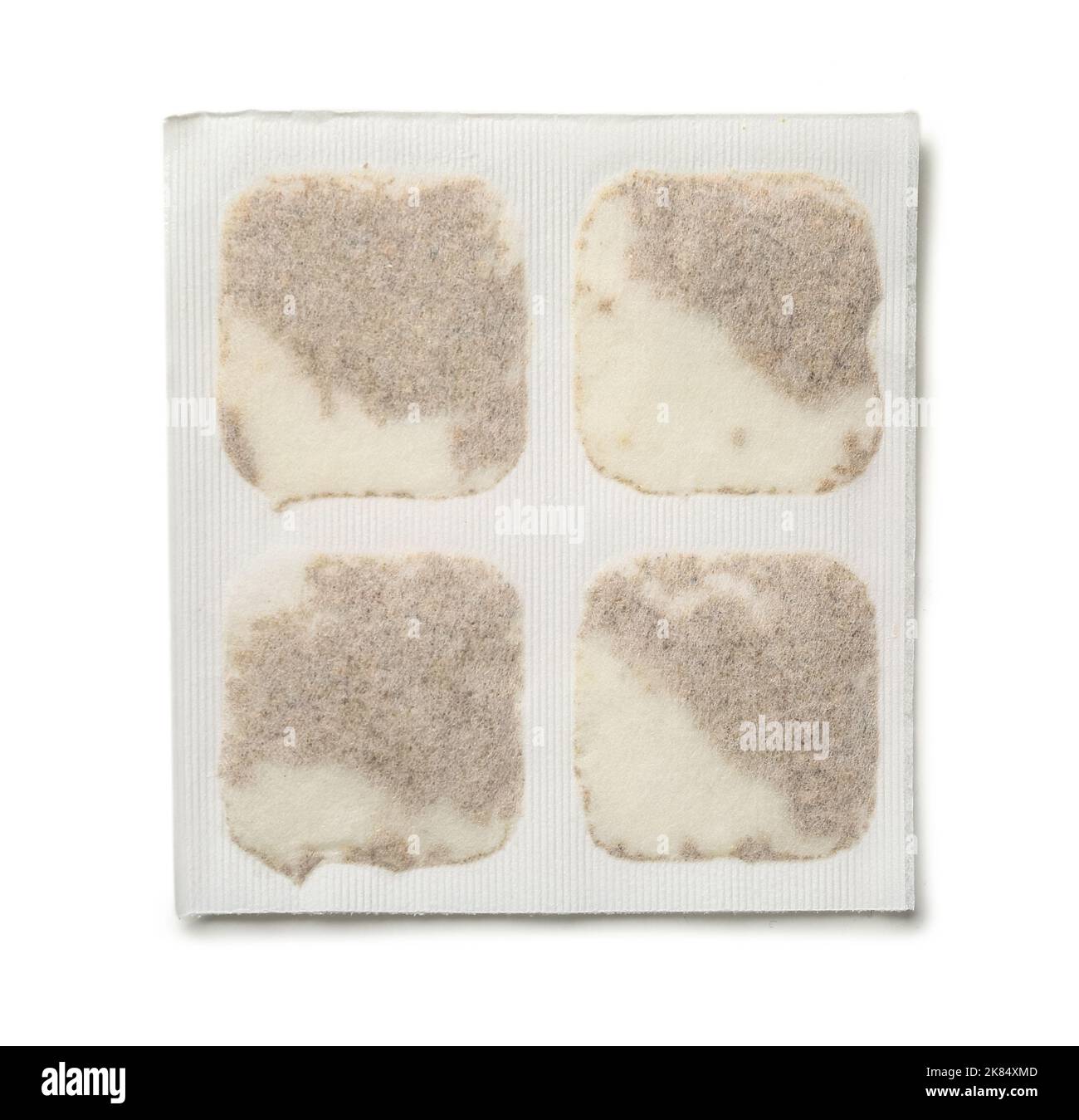 Mustard plaster on white background Stock Photo Alamy