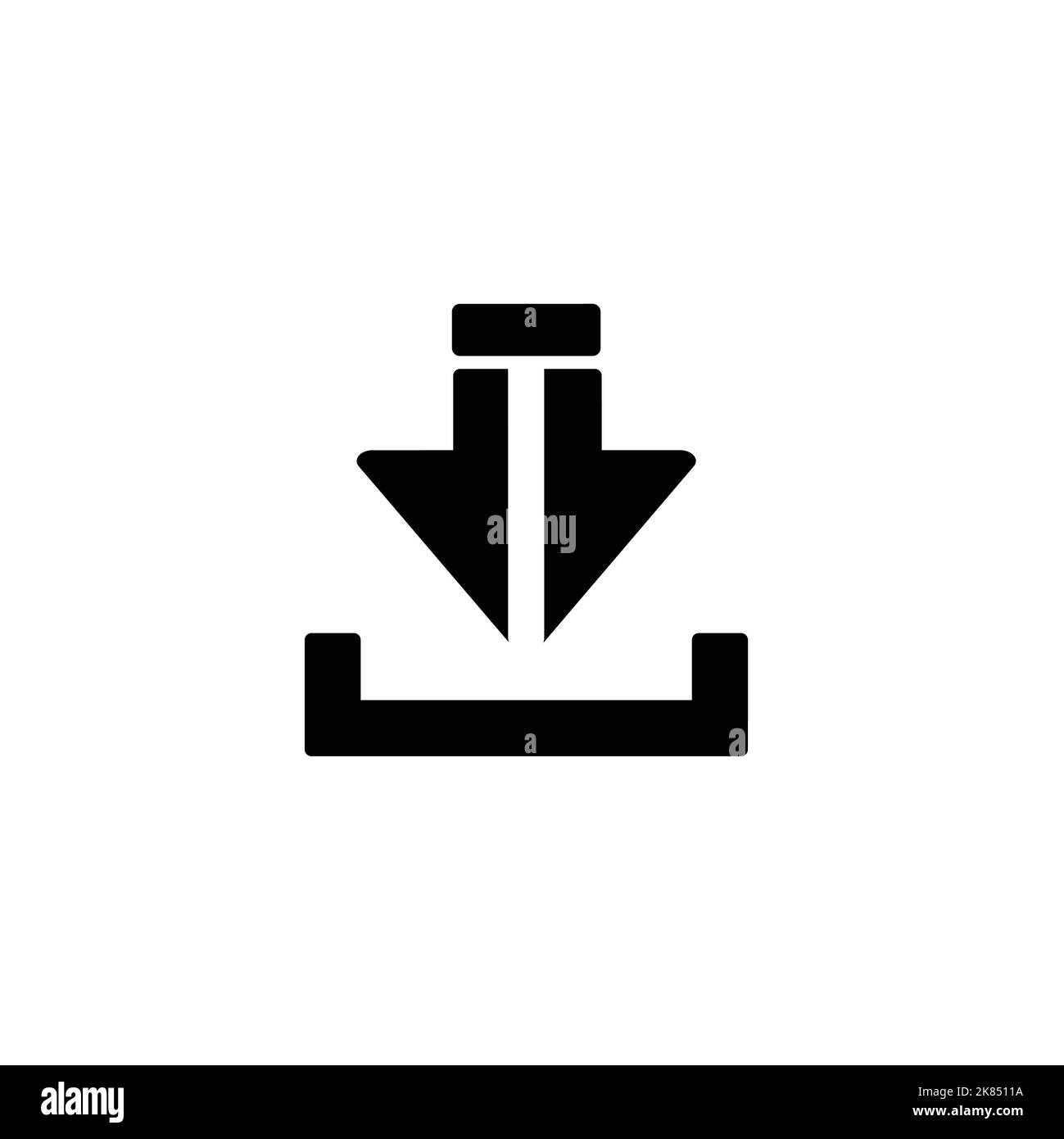Download sign load icon Cut Out Stock Images & Pictures - Alamy