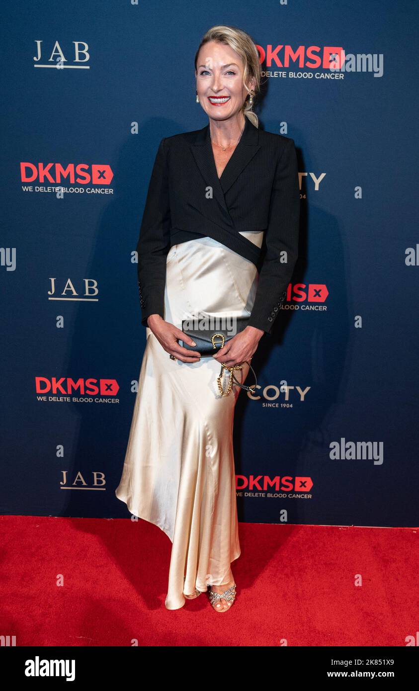 October 20, 2022, New York, New York, United States: Lilly Princess zu Sayn Wittgenstein attends DKMS annual gala 2022 at Cipriani Wall Street  (Credit Image: © Lev Radin/Pacific Press via ZUMA Press Wire) Stock Photo