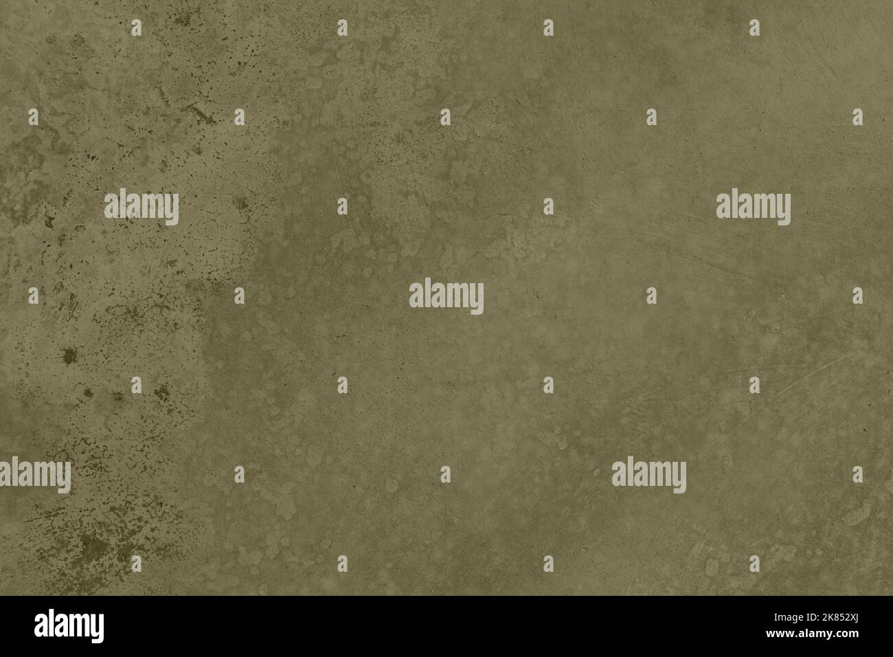 saturated pastel olive green Concrete textured background Stock Photo