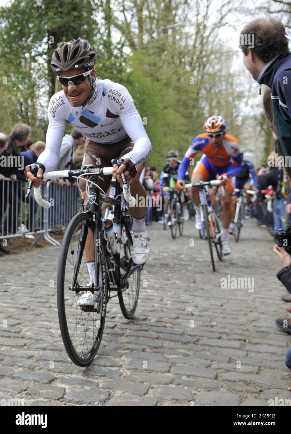 Maillot Cycliste AG2R Prévoyance - Taille S - Vintage Pro Cycling Team