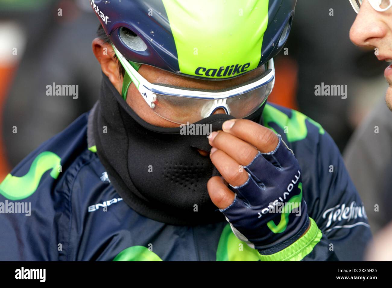 Nairo Quintana of team Movistar after stage 3 of the Volta Ciclista a ...
