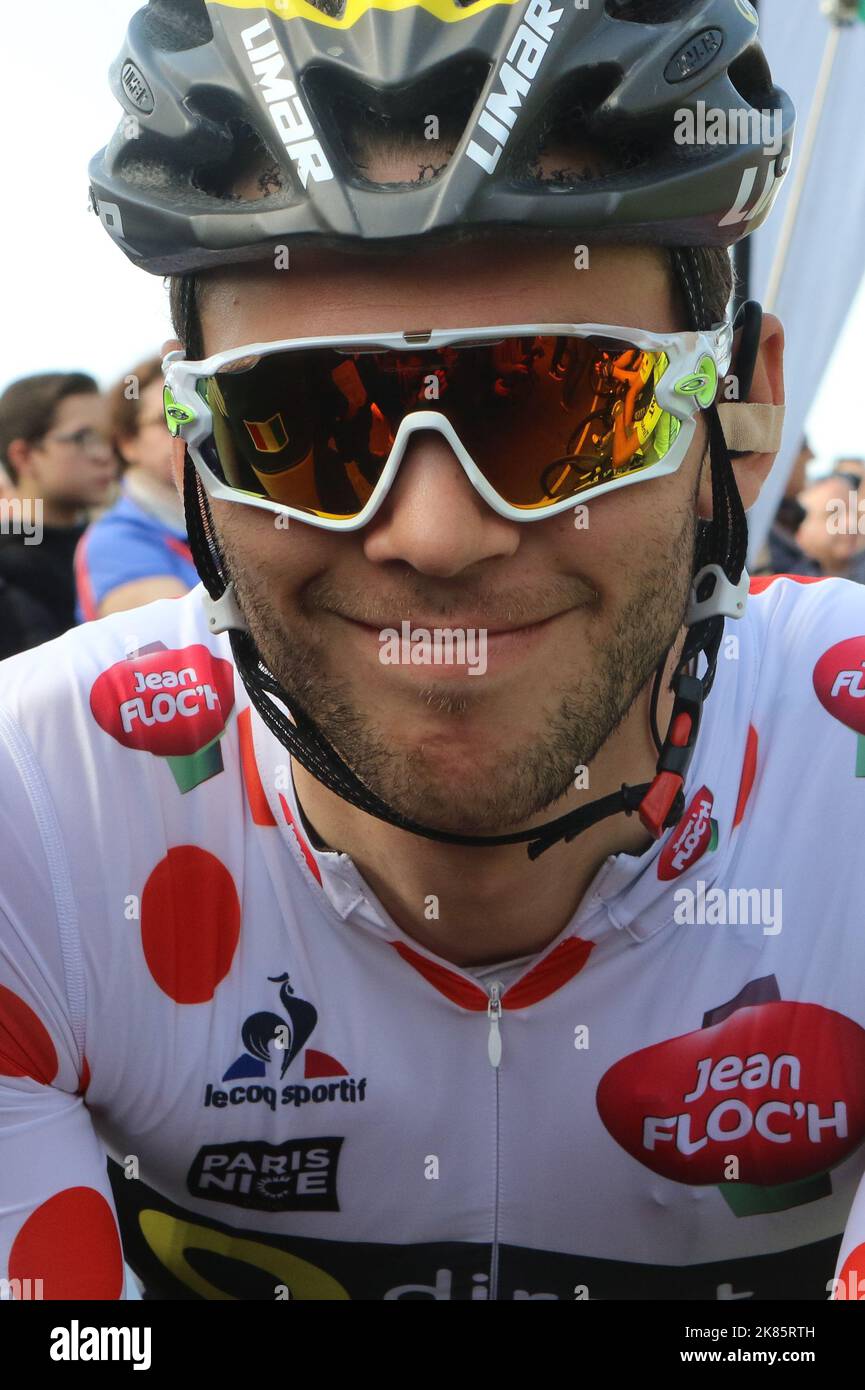 Antoine Duchesne at stage start Stock Photo Alamy