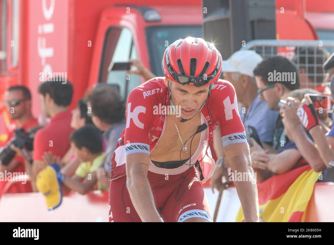 Egor Silin (Rus) Team Katusha Aubisque 3rd Stage 14 Urdax