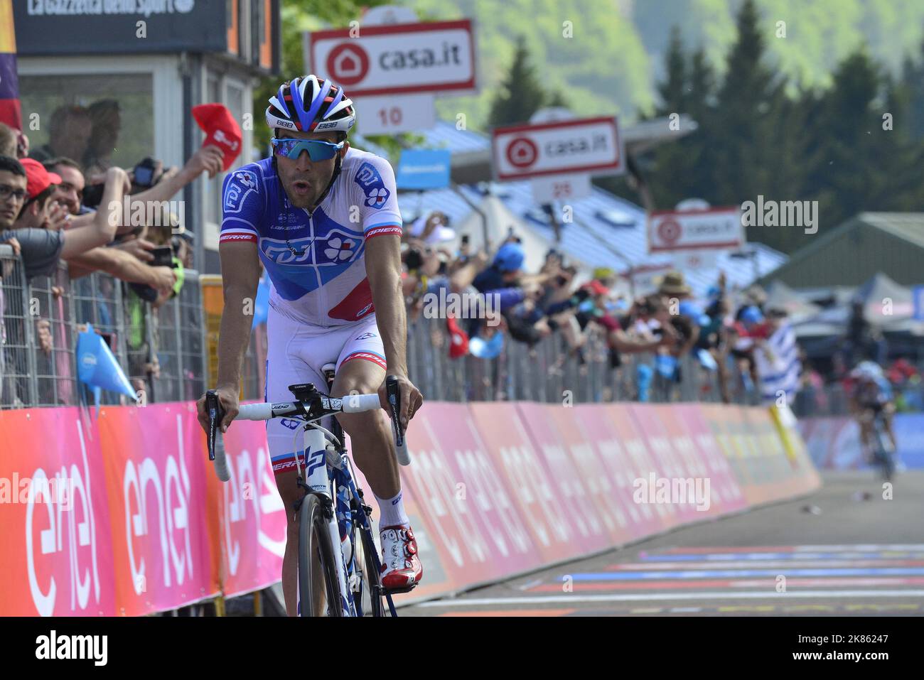 Thibaut Pinot during the race Stock Photo - Alamy