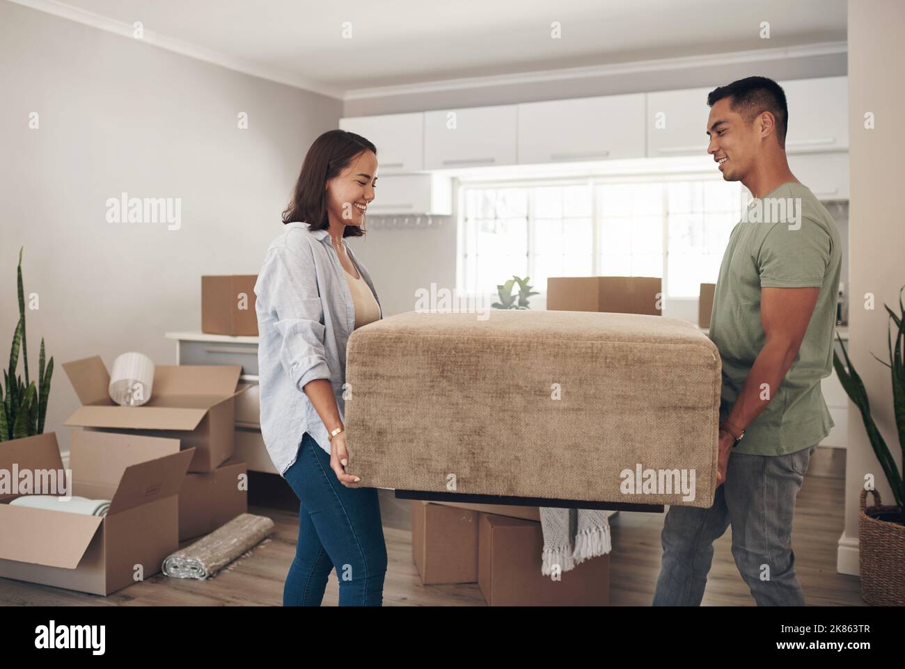 No landlord to tell us we cant move our things around. a couple moving