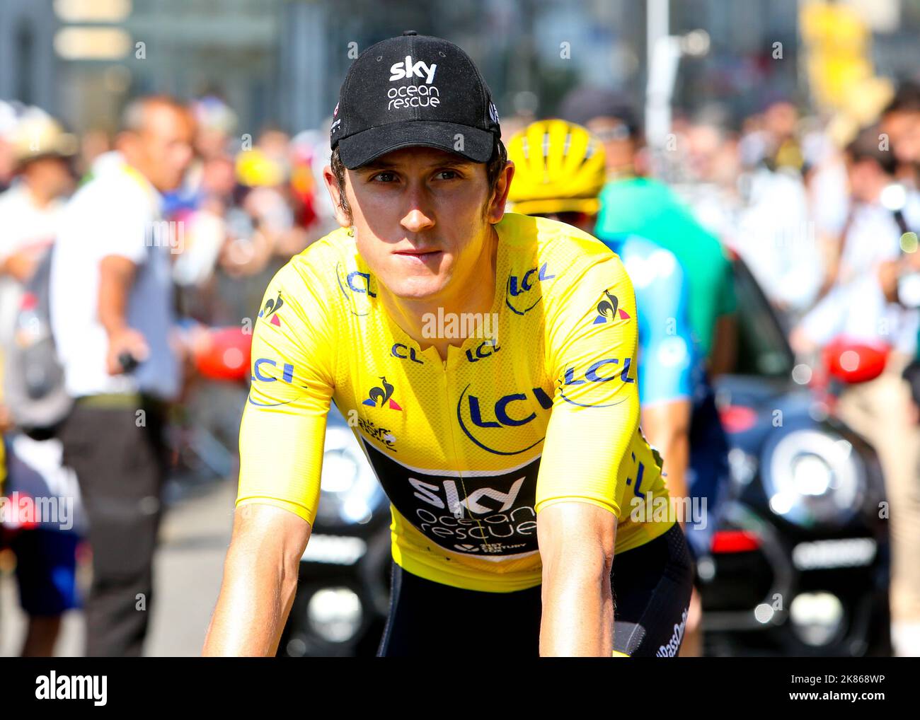 Geraint thomas team sky hi res stock photography and images Alamy