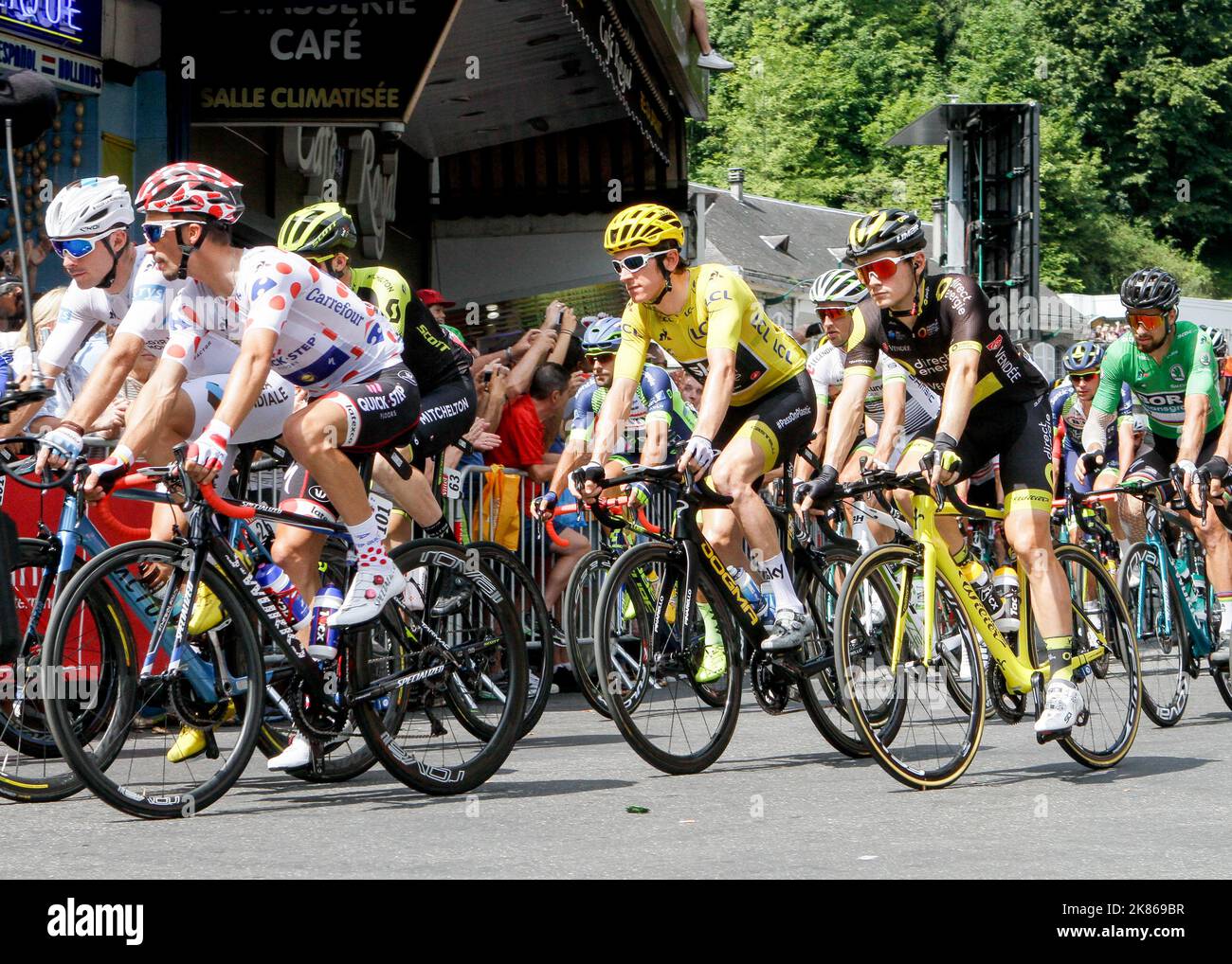team sky yellow jersey