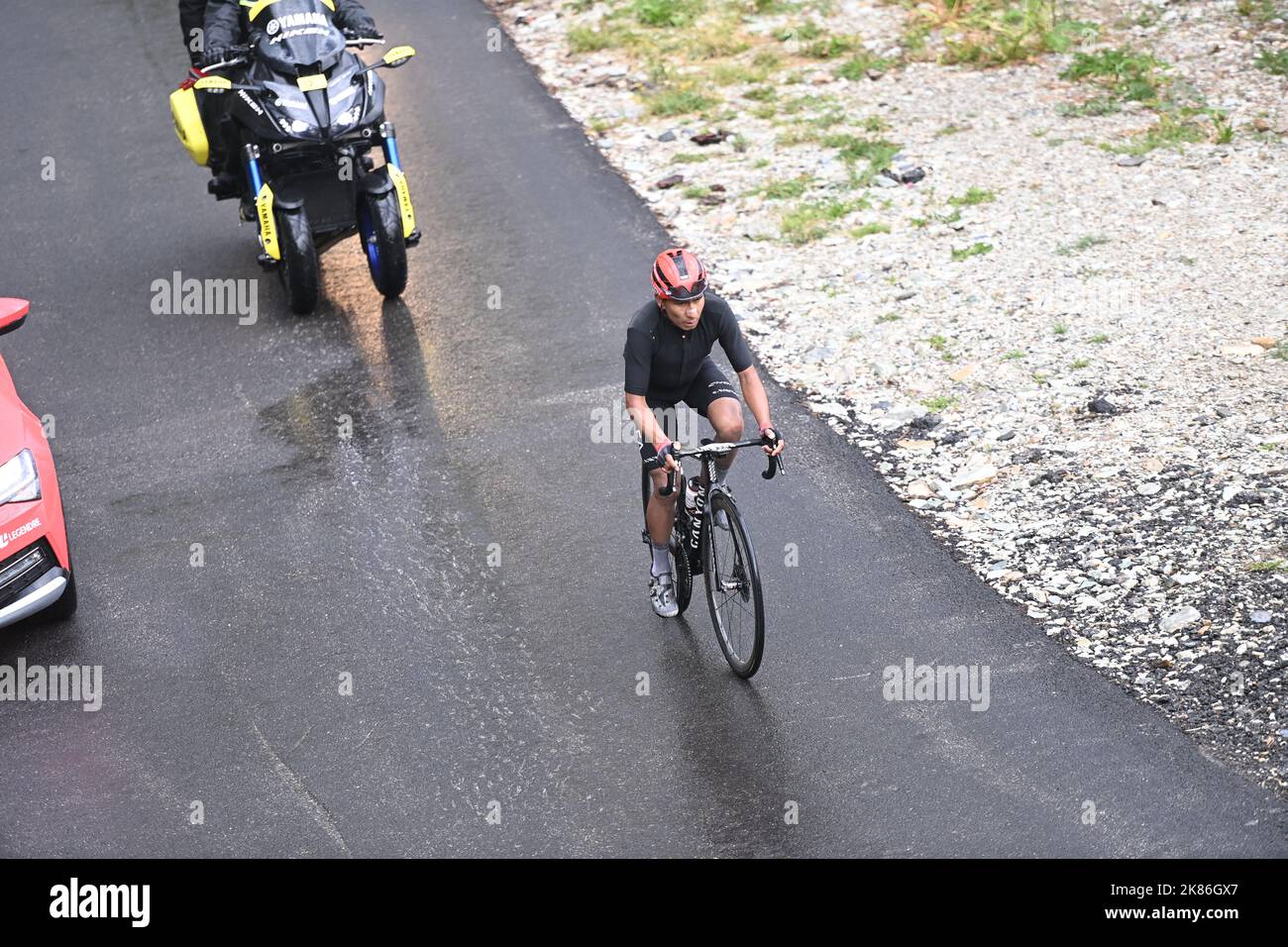 QUINTANA Nairo (COL) of TEAM ARKEA - SAMSIC during stage 9 of the Tour de France 2021, Cluses to Tigne. Stock Photo