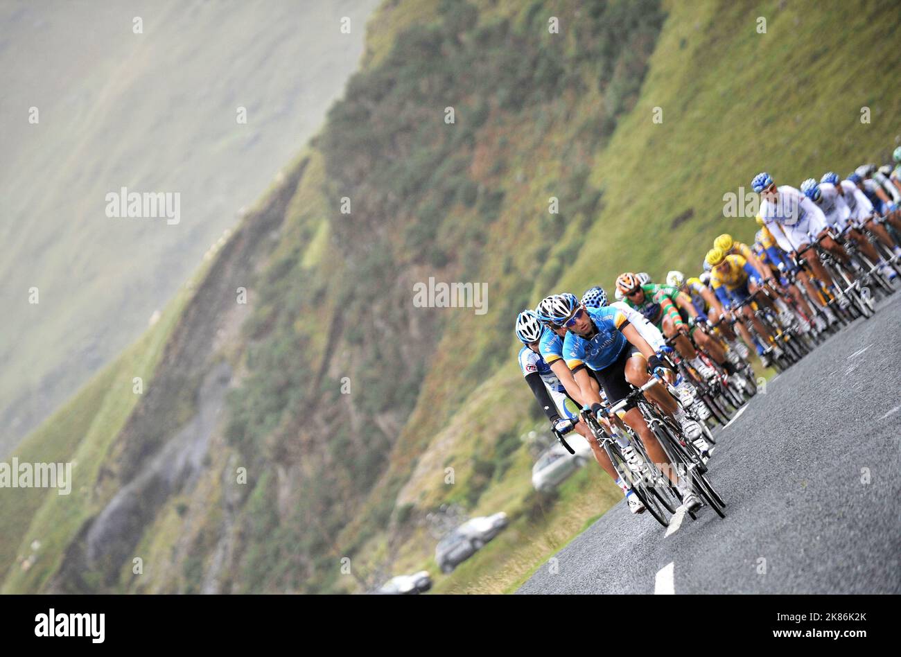 Mark Cavendish on Stage 3 Ballinrobe to Galway Stock Photo