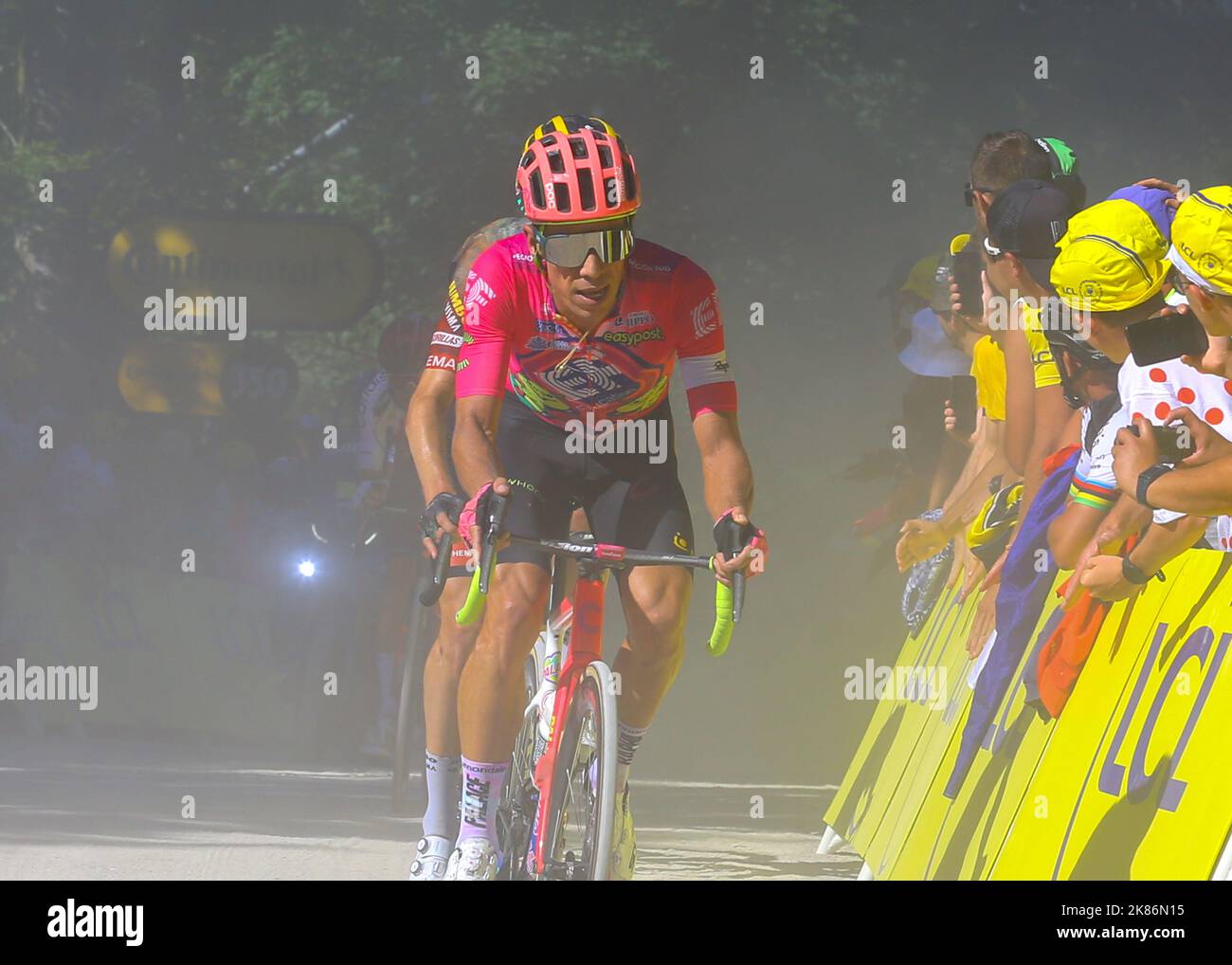 Rigoberto URÃN during Tour De France, Stage 7, France, 8th July 2022, Credit:Chris Wallis/Goding Images/PA Images Stock Photo