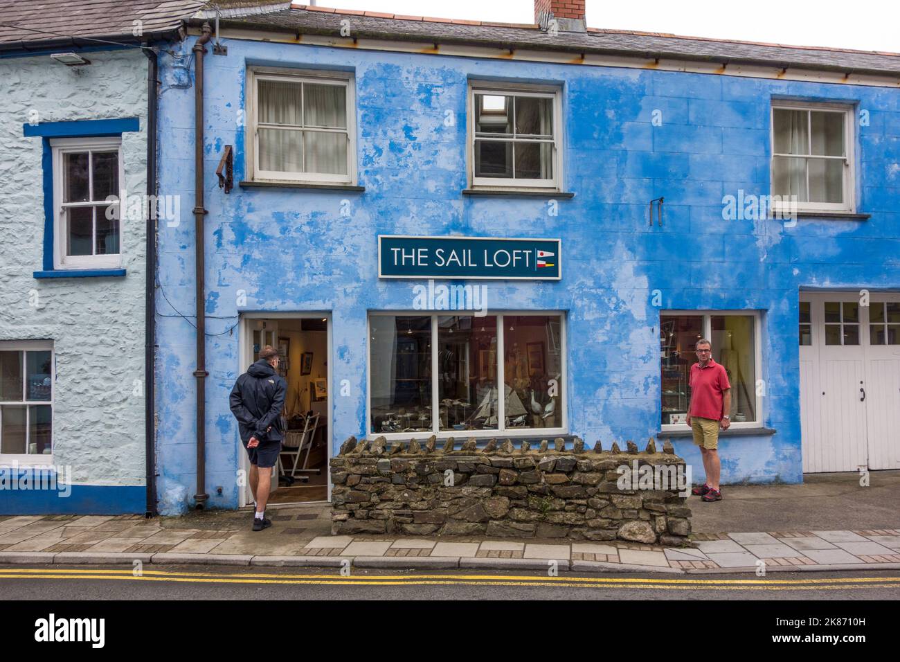 The Sail Loft Gallery, Solva, Pembrokeshire, Wales Stock Photo Alamy