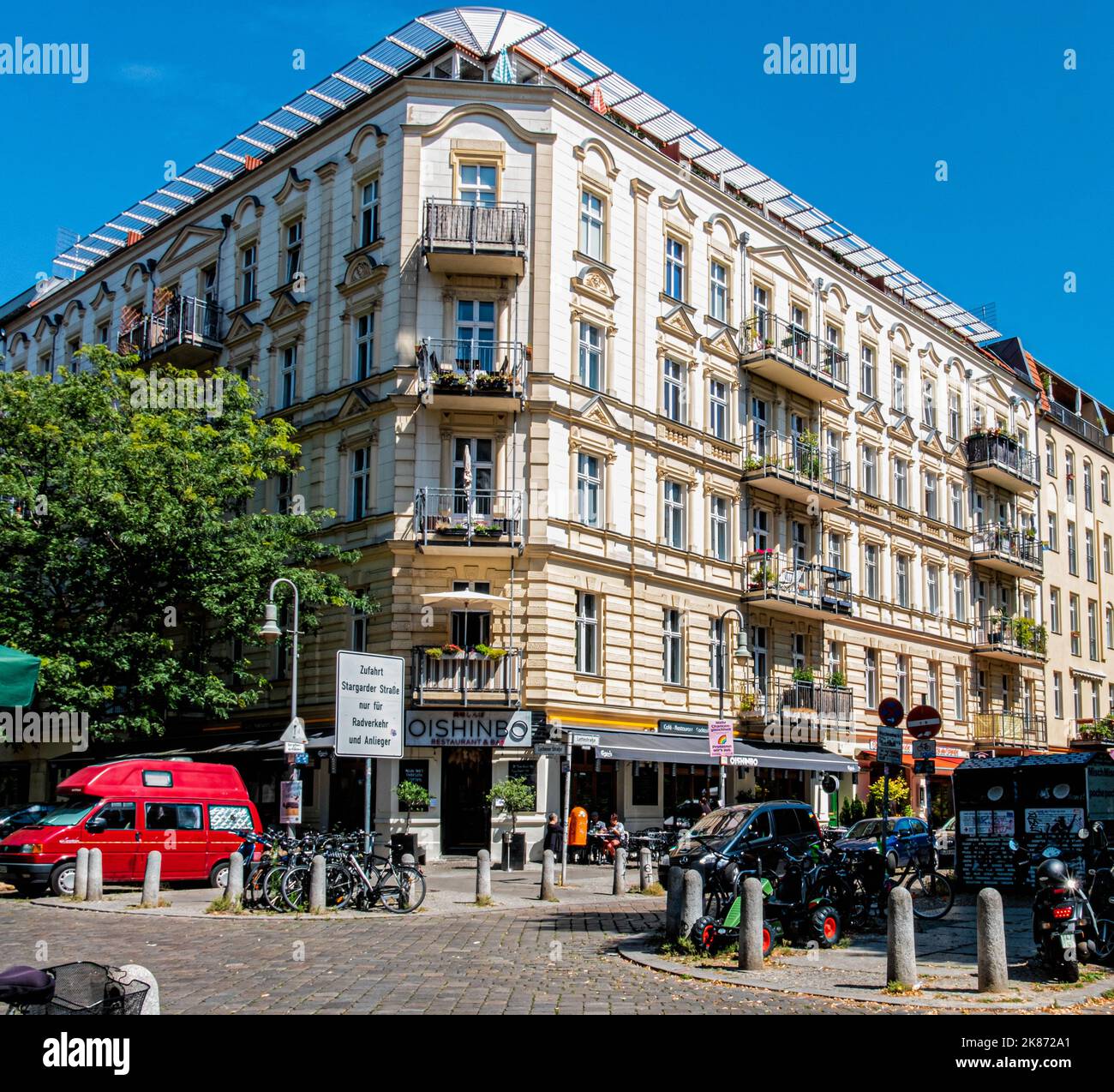 Berlin restaurant prenzlauer berg hires stock photography and images