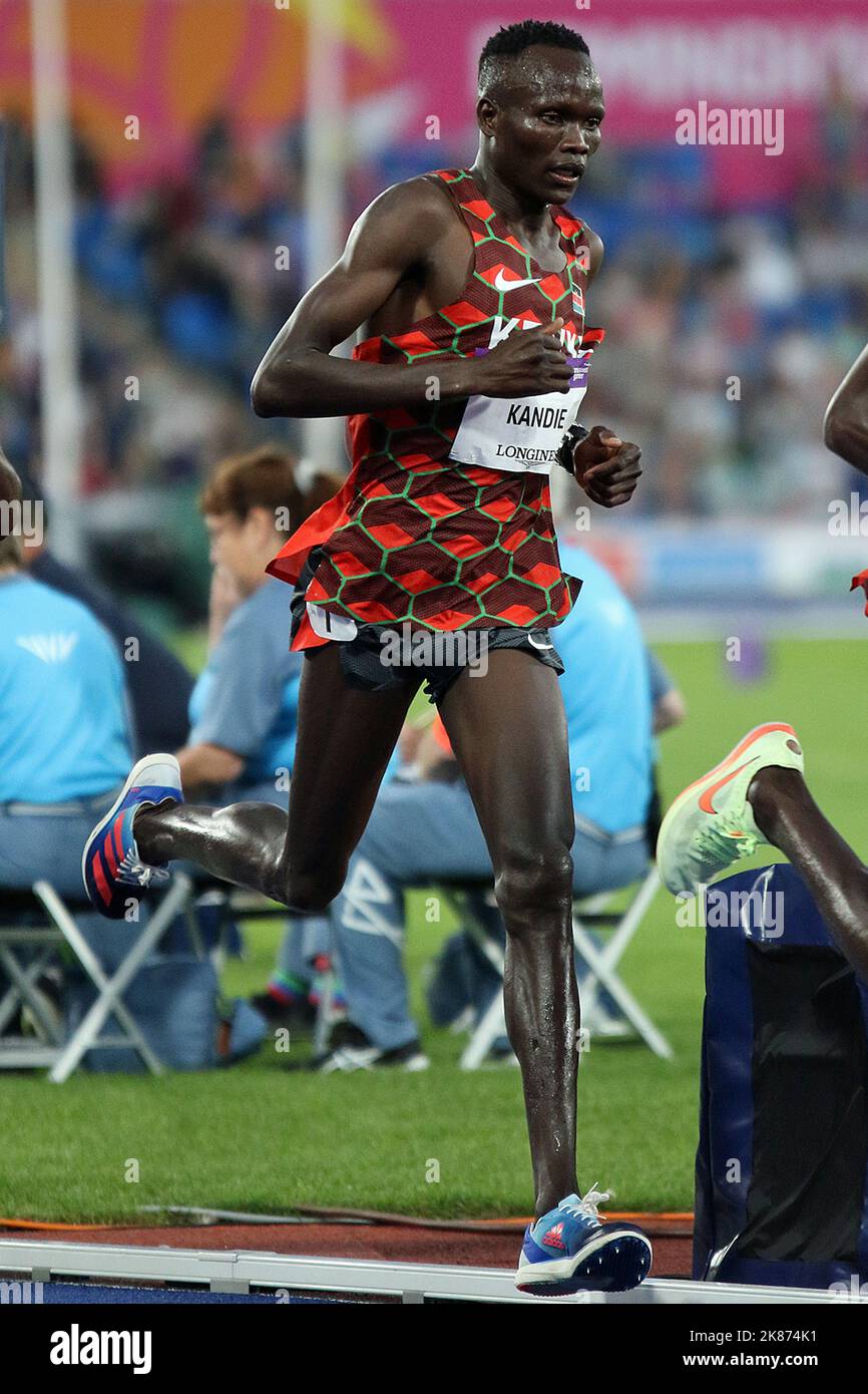 Final 10000 Kibiwott KANDIE of Kenya in the men's 10000 metres - Final at the 2022 ...
