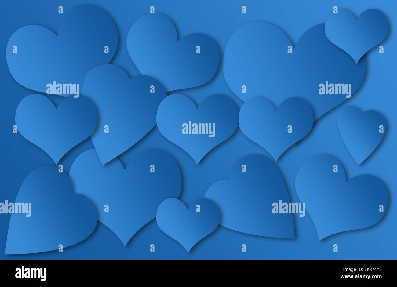 Valentine day hearts background Stock Photo - Alamy