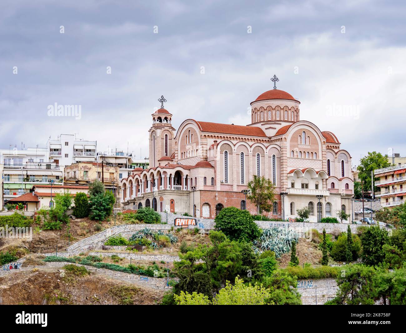 St. Theodores Church, Thessaloniki, Central Macedonia, Greece, Europe Stock Photo