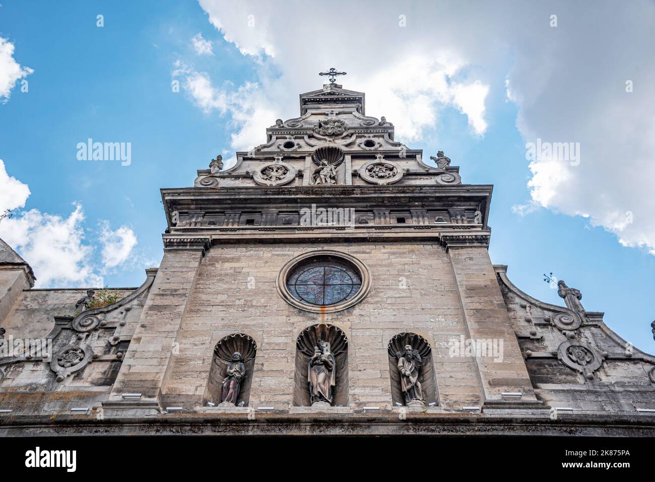 Elements of old buildings in the city of Lviv Stock Photo Alamy