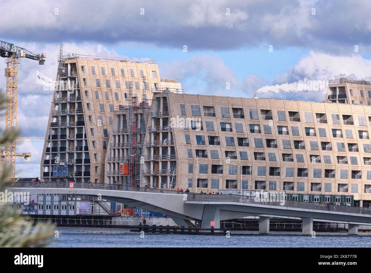 Copenhagen, Denmark Sept 2022 New apartment buildings and offices
