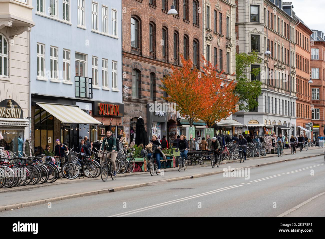 Norrebro district in Copenhagen Stock Photo Alamy