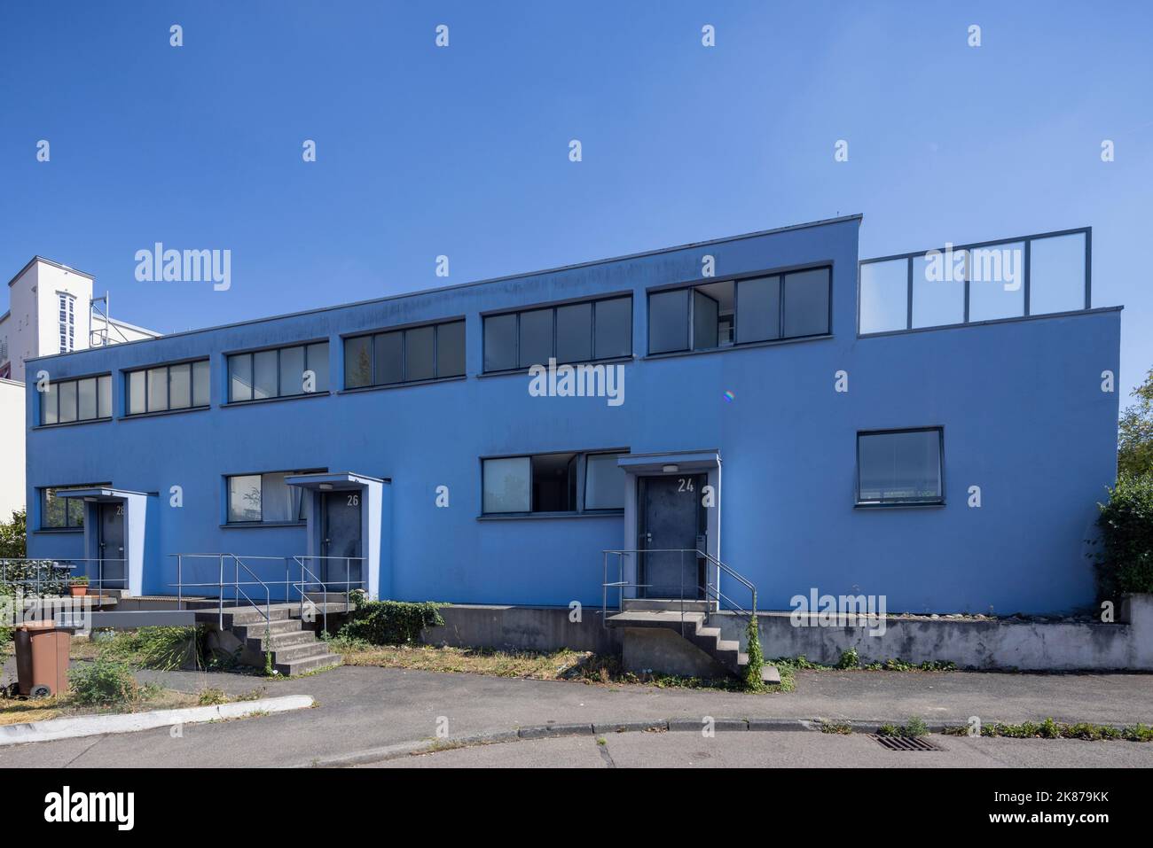Mart Stam terrace houses, Weissenhof Housing Estate (Weißenhofsiedlung), Stuttgart, Germany