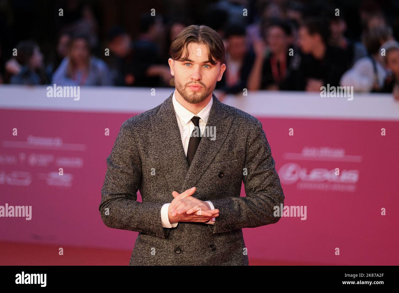 October 20 2022 Rome Rome Italy Artem Tkachuk On Red Carpet During