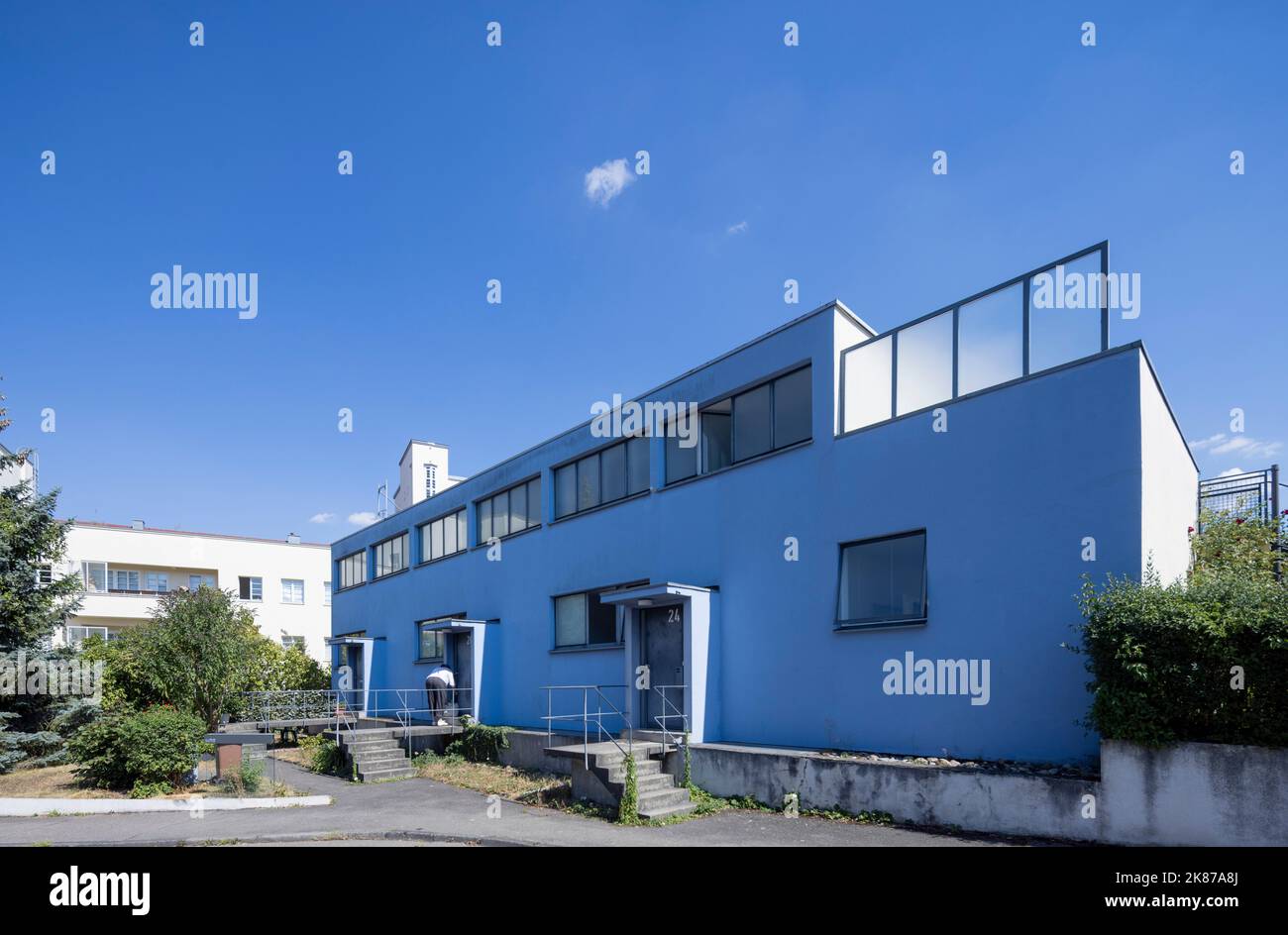 Mart Stam terrace houses, Weissenhof Housing Estate (Weißenhofsiedlung ...