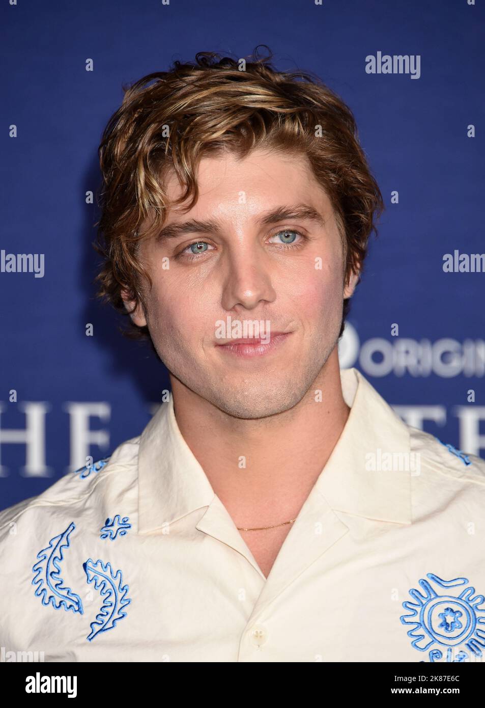Los Angeles, USA. 20th Oct, 2022. Lucas Gage arriving at the "The White Lotus" Season 2 Premiere